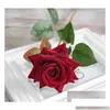Dekoracyjne kwiaty wieńce kwiaty dekoracyjne wieńce francuskie romantyczne sztuczne kwiat róży DIY Veet Silk na imprezę domową dom ho dh8hx