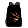 Mochila de basquete legal Backpack para meninos para meninos Impressão de crianças mochilas Mulheres Menino Bola de livro de estudantes Bola adolescente infantil bolsas escolares