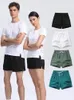 2024 Summer Mens Shorts Trainage de fitness en nylon sec rapide Running Sports Men Plus Taille Workout Gym Pantalon court 240416