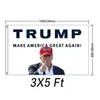 Banner Flags Making Keep America Great encore une fois Donald Trump 2024 Banners United States Présidents in Red Blue Color Drop Livrot Home G OTCVO