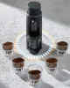 Szlifierki Starseeker Edge Electric Coffee Hidder 48 mm Burr Grinders Black White Espresso Stepless Regulacja