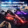 Cars RC Car LED Light 2.4G Radio Remote Control Cars Sports High speed Drive Car RC Watch Gesture F1 Formula Racing Boys Toy Supercar