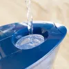 Purificateurs 2,5 litres à eau pure saine Pichette d'eau alcaline Pichet de pit de pH Pitchés pour le filtre en carbone activé en eau potable