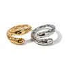 Cluster anneaux bijoux tendance vintage tempérament métal ouvert pour les cadeaux de fête des femmes simplement concevoir des accessoires d'oreille vendeurs