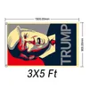 Banner Flags Making Keep America Great encore une fois Donald Trump 2024 Banners United States Présidents in Red Blue Color Drop Livrot Home G OTCVO