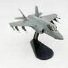 1 72 F-35A Diecast Fighter Model Kids Doross Kolekcja zabawek Ozdoba retro samolot do biurowy bar do sypialni salon 240417