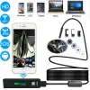 Kameror WiFi 1200p HD Endoscope Waterproof Borescope Inspection Camera 8 LED