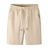 Men's Shorts Loose Cotton And Linen Cropped Pants Fashionable Casual Sports Straight Leg Korean Reviews Many Clothes Officia