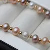Bracelets Beau bracelet de perles d'eau douce pour les femmes Real Natural Pearl Vintage Bracelets Green Stone Bijoux à la mode