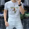 New Fashion 2024 Brand Men's T-shirt Women's T-shirt Designer Tees Short Sleeve Luxury Clothing Summer Leisure Hot Drill Letter Love Clothing Wholesale Large Size M-4XL