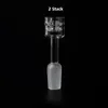 2/4/6 Stack Diamond Knot Quartz Nail Banger Male Daisy Domeless Nails For Glass Water Bongs Dab Oil Rigs