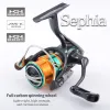 Accessories Lurekiller Japan Quality New Arrival Carbon Ultralight Spinning Reel Sephia Lt 800/1000 Trout Fishing Reel 8+1BB 5.2:1 4KGS drag