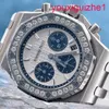 AP Femme Wrist Watch Royal Oak Offshore Series en acier inoxydable Diamant-Inset Automatic mécanical Women's Watch 26231st.zz.d010ca.01 Box Certificat