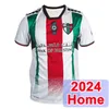 2024 Maglie da calcio di Palestino Mens Palestina Jimenez Benitez Cortes Home Rosso Bianco via Black 3rd Green Green Shirt Shirt Short