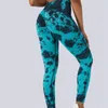 Calças ativas impressas malha sem costura ioga fitness legging women ginout wym high sports esportes pilates pilates elásticos respiráveis