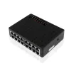 Switches 10/100 Mbps 16 Port Fast Ethernet LAN RJ45 RJ45 Network Unmanaged Switcher Hub Desktop PC med EU/US Adapter