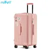 Bagages Mifuny Cabin Holiday Suitcase Défini de sortie de bagages à rougir avec roues Couples Travel Antifall Package de mot de passe Package de roulement