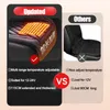 Car Seat Covers 12-24V Heated Flannel Cushion Winter Lengthen Warmer Heating Accessories Pads Universal Auto Heater Cover