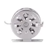 Accessoires Full Metal Ice Fishing Reel gauche / droite Vshape Ice Fishing Wheel 50 mm 100 mm Fly Winter Fishing Reels Gear Ratio