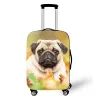 Accessoires 3d Pet Dog Modèle de voyage Couvre-poussière Couverture de bagages Couvercle de protection pour 1832 pouces Couvre-poussière Couvre-poussière Accessoires de voyage