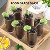 Vinglas 4st Glass Cups 16oz Ribbed Drink