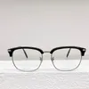 Güneş Gözlüğü Çerçeveleri Klasik Marka Vintage Retro Optik Gözlükler Unisex Myopia Gözlükler Model 0316OA Titanyum Oval Çerçeve Edebiyat Gözlükleri