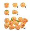 Fiori decorativi 50/100/PC Kawaii Cartoon flatback Boccotteri di resina fiore per decorazione