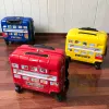 Ручная мультипликация Дети Дети Скальтирующие багаж Спиннер Лондон Автобус 16-дюймовый шкаф-коробка для студенческой туристической сумки для мальчиков Кид чемодан