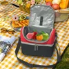 Storage Bags Insulated Cooler Bag Custom Pattern Lunch Box Waterproof Fresh For Women Kids