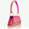 FI Handheld Red Undermail Baguette Bag Girl Novo designer de luxo Bola de ombro feminino Bolsa de casamento de festa de ponta nova e4yn#