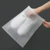 Bags 10Pcs Set Shoe Dust Covers NonWoven Dustproof Drawstring Clear Storage Bag Travel Pouch Shoe Bags Drying Shoes Protect