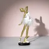 Ballerina estátua de estilo europeu de estilo de balé colecionável