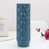 Dekoration plast modern hem vaser nordisk stil blommor arrangemang vardagsrum origami blomkruka för interiör