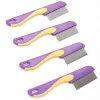 Preparação de 4pcs Definir animais de estimação Terminador de cabelo Combs Limpeza Toolas de derramamento