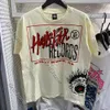 Luxury Hellstar T-shirt tshirt tee Designer Hell Star Shirt Graphic Tee Centhe Washed Street Graffiti Lettrage Foil Imprime