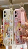 Japan Anime Cartoon Sailor Moon Luna Cat Soft Phone Case för iPhone 11 Pro Max X Xs XR 7 8 Plus 2020 SE handledsfästet Cover9650077