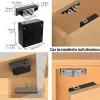 Controllo Blocco elettronico Abbassino Smart NFC RFID Locks Hidden Fai -da -te Blocco armadio con chiusura a doppia porta cassetto mobile in legno