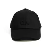 Дизайнер Alo00 Caps Женщина мода летняя утиная шляпа шляпа sunvisor hat wear black white sports casual hat для мужчины Womans нет коробки