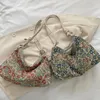 Totes Kobiety Vintage etniczno -flower torebka z dostosowanym paskiem zapinanym na zamek koreański mody crosser crossbody dame torebka