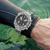 Wristwatches FeelNever Diving Quartz Watch For Men 316L Stainless Steel Sapphire Big Dial Mens Watches 50Bar Waterproof 3C Clock Reloj