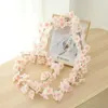 Sakura Artificial Blossom Flowers Cherry Garland Wedding Arch Garden Backdrop Home Party Decoration Fake Plants Vine 1,8m