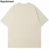 Magliette da uomo magliette hip hop ombra grafica maglietta a maniche corte gotica maglietta streetwear uomini harajuku cotone casual cotone top di maglietta sciolta