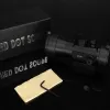 Scopes 3x44/2x40/3x42/1x40 holografik manzara kırmızı/yeşil nokta kapsamı kırmızı nokta refleks görüşü tüfek, 11/20mm ile airsoft avcılık için montaj