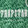 trapstar t shirt jersey European and American Trapstar Summer Green Short Sleeved Letter Jersey Youth Sports Shirt Casual Loose Couple T-shirt