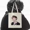 Aufbewahrungstaschen Fang Dan Youth League Zheng Haoxi HD Poster PO White Canvas Bag Student Tragbar