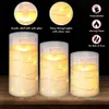 Remote Control With Timer LED Electronic Candle Lights Flameless Set For Christmas Wedding Birthday Decor 240417