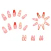 Valse nagels glinsterende hartkleding brede toepassingen herbruikbare nep voor winkelsuitjesfeesten