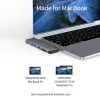 MacBook Pro/Air 20212016 için HUBS USB C HUB Adaptörü USB3.0 TF SD Kart Okuyucu PD 100W Thunderbolt 3 MacBook Pro 13 "15" 16 "
