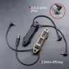 Lichter Wadsn Tactical Dual -Funktionsdruckschalter für PEQ 15 DBAL NGAL LASER Airsoft M600 M300 Scout Taschenlampe Waffe Accessorie