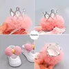 Hair Accessories 3Pcs/Set Lace Flower Baby Girl Headband Socks Set Crown Bows Born Band Floor Po Props For